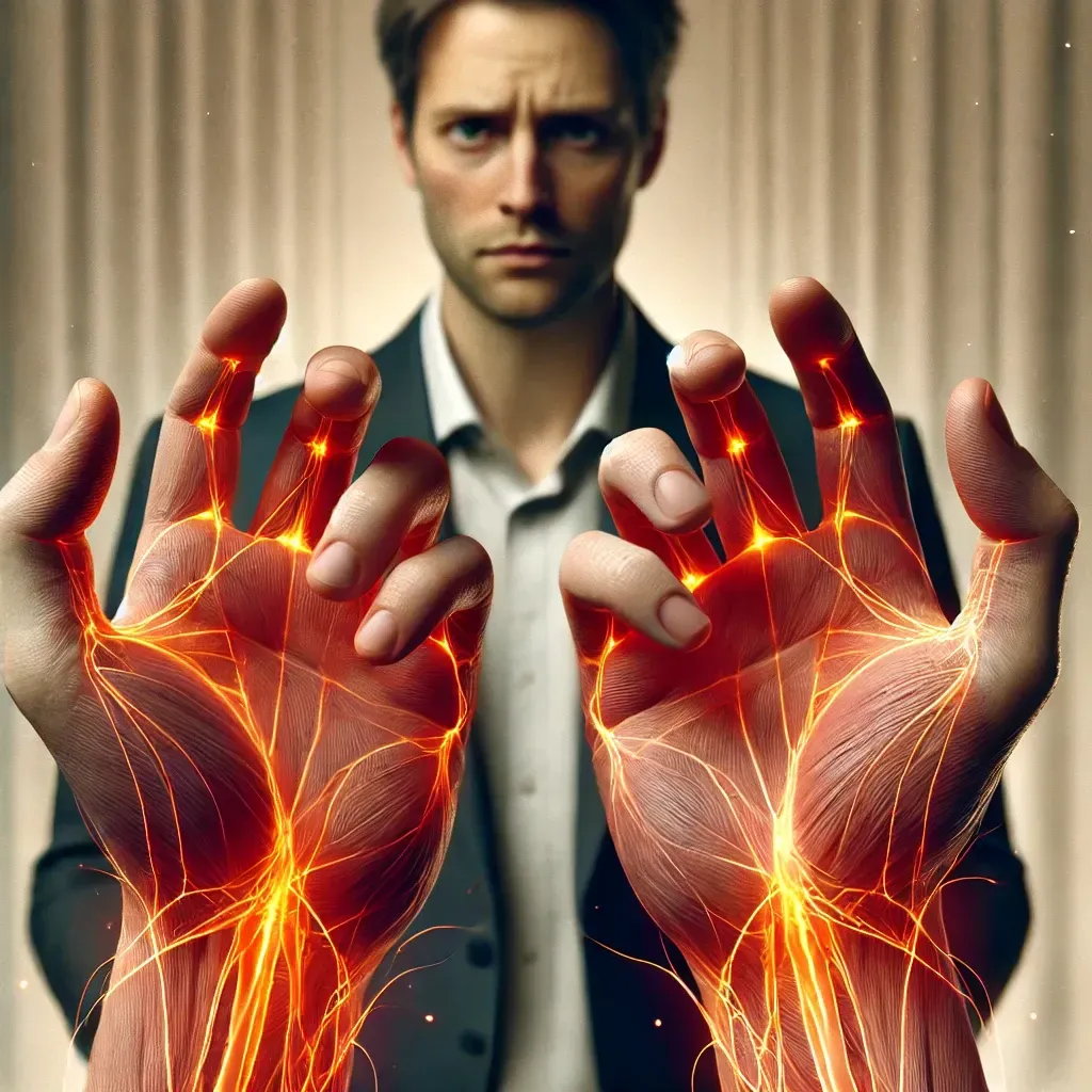 hands burning from carpal tunnel