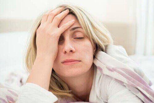 woman with chronic fatigue syndrome