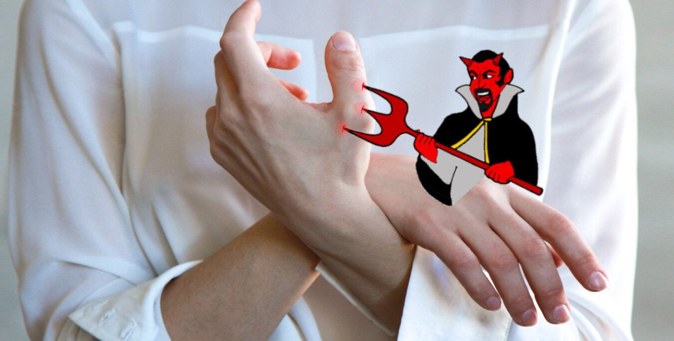 devilish hand pain