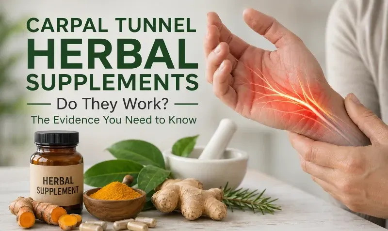 carpal tunnel herbal supplements
