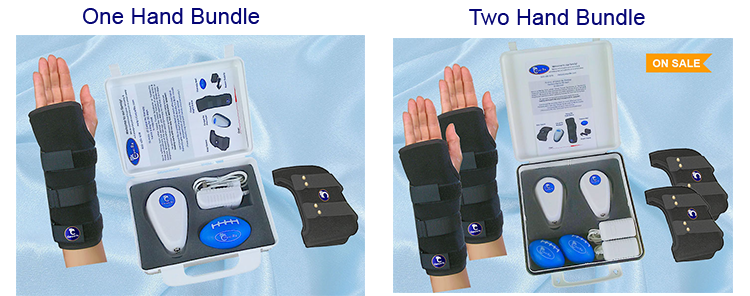 CarpalRx one hand and two hand bundles.