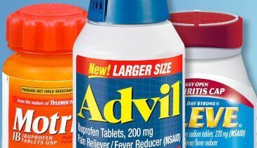 Advil, Aleve and  Motrin medicines