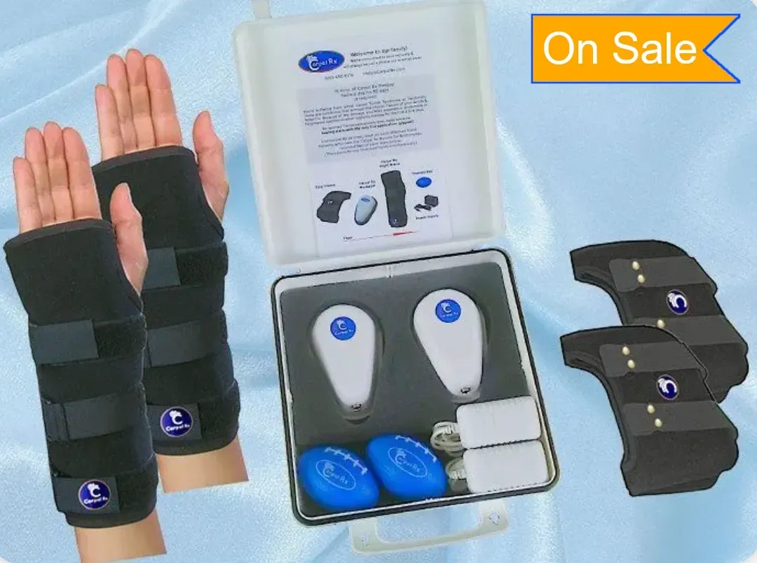 CarpalRx Home Treatment for Two Hands