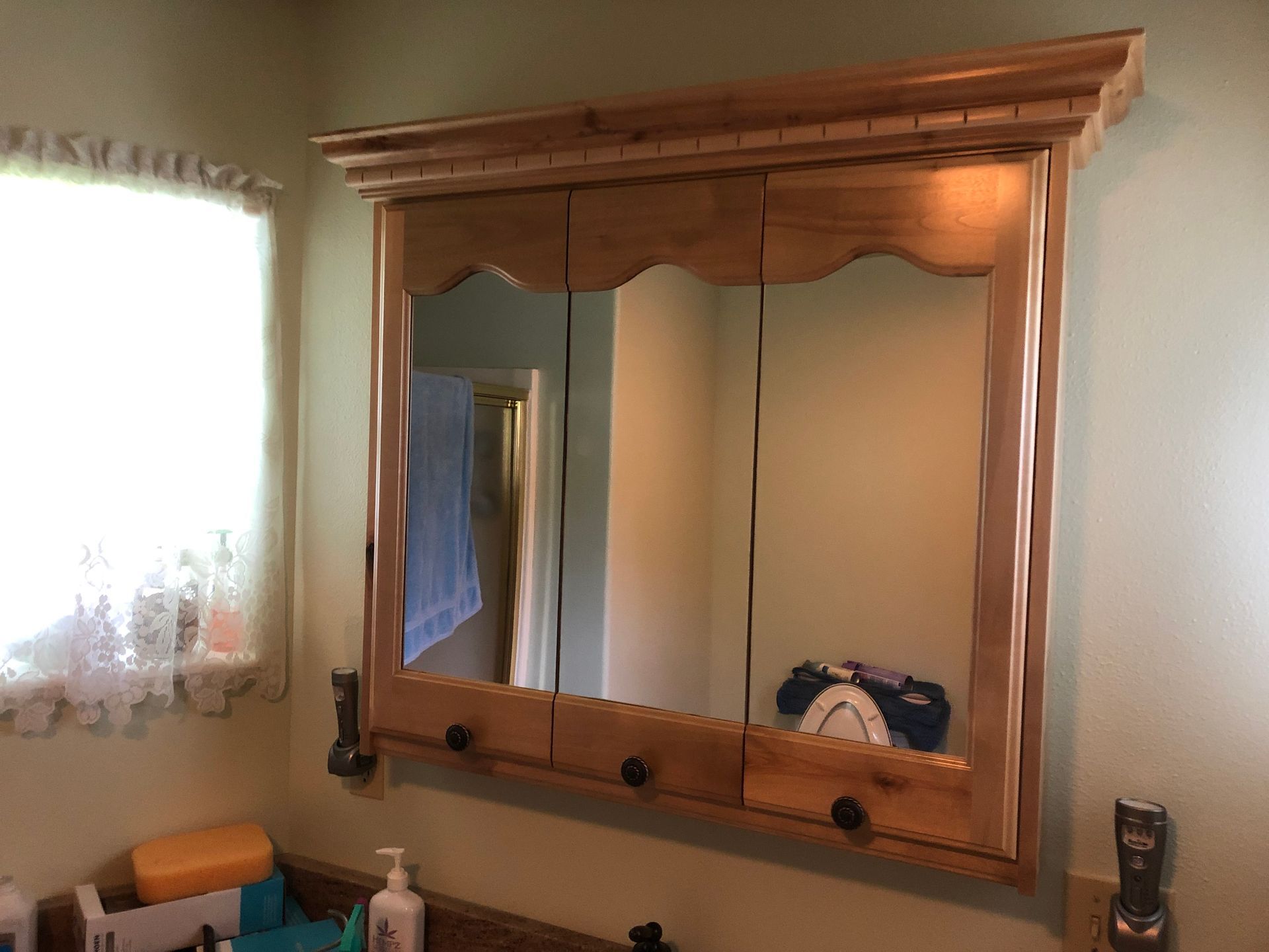 Custom Bathroom Vanity Medicine Chest Mirror, Libby, MT