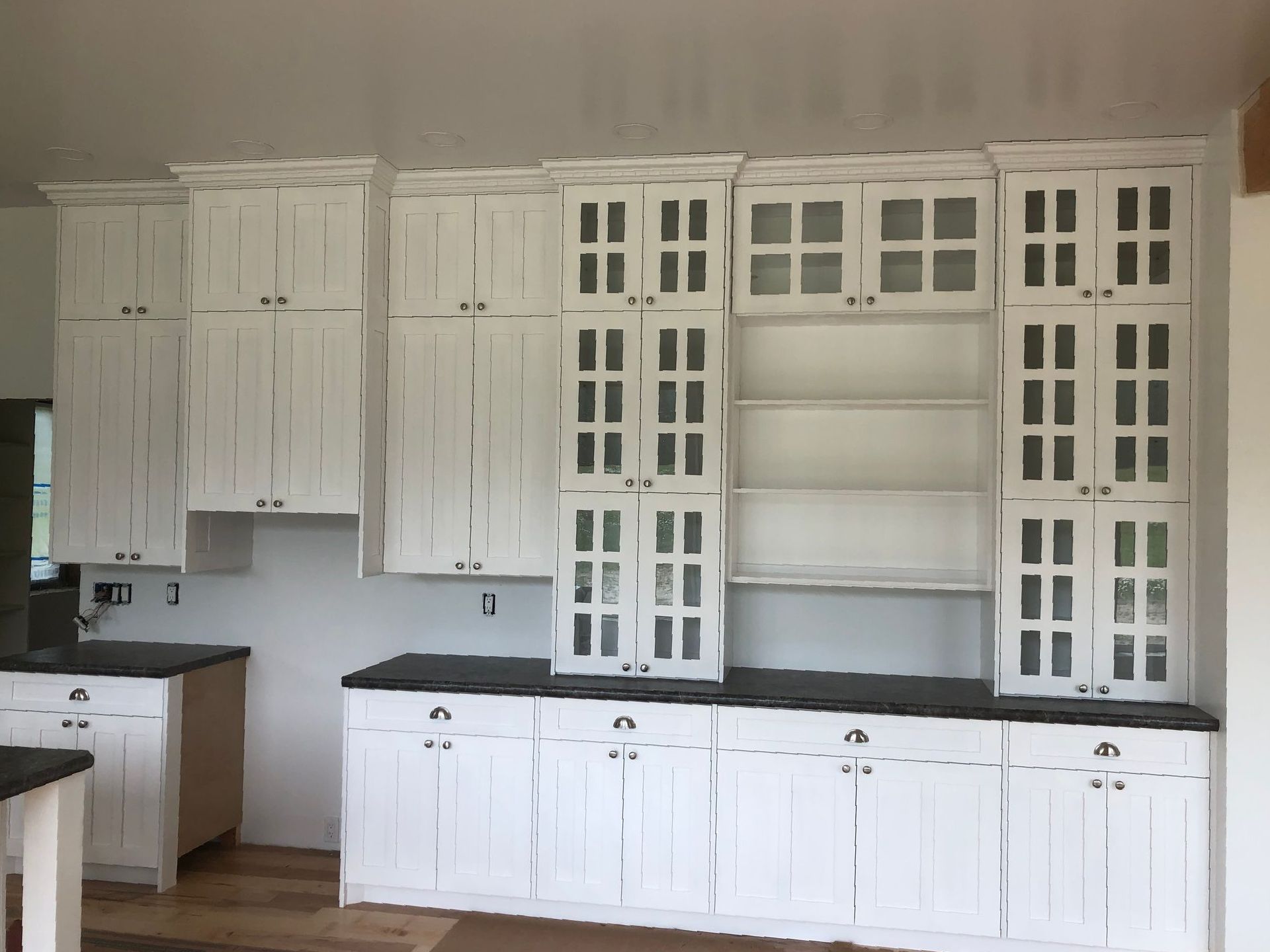 Custom Kitchen Cabinets Libby, MT Painted White