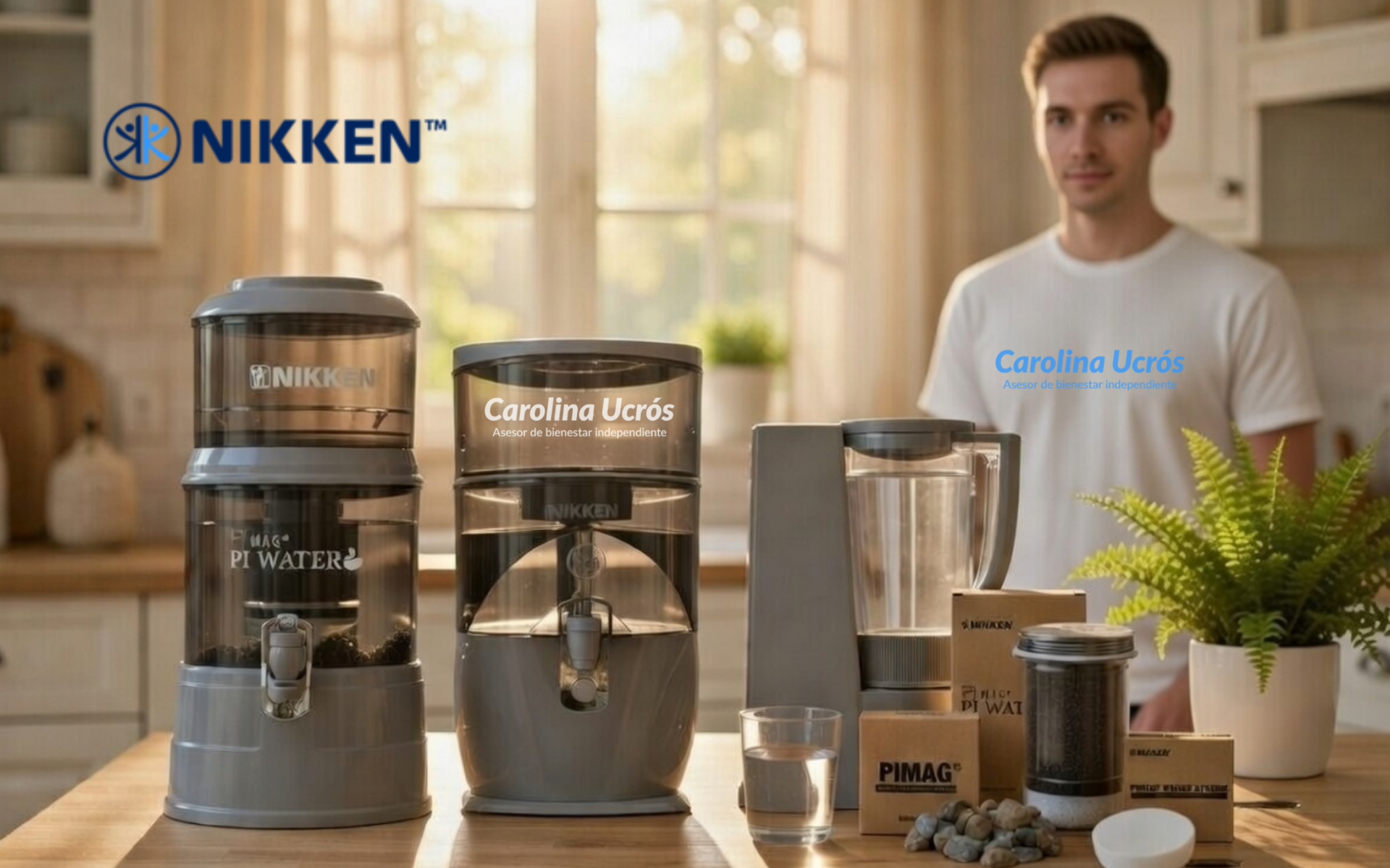 Purificadores de agua NIKKEN y repuestos originales en cocina