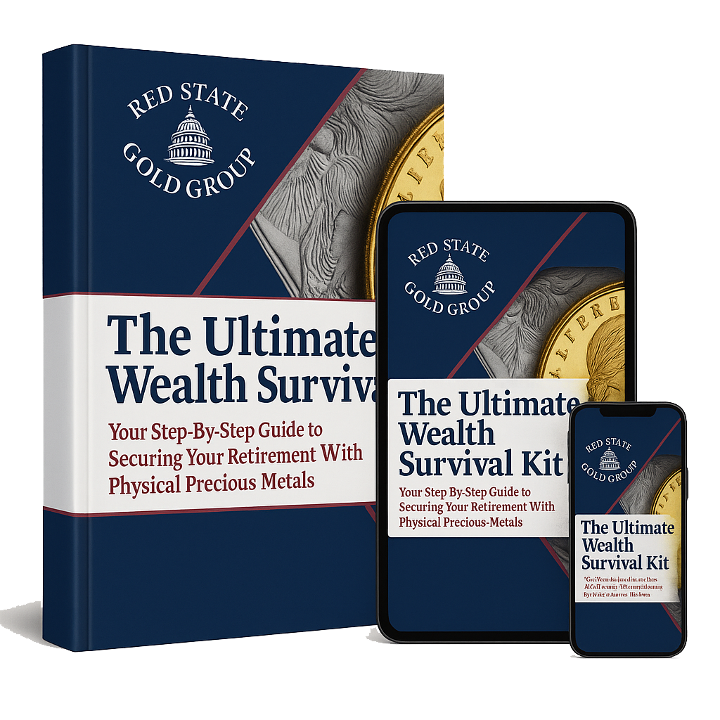 A book titled the ultimate wealth survival kit