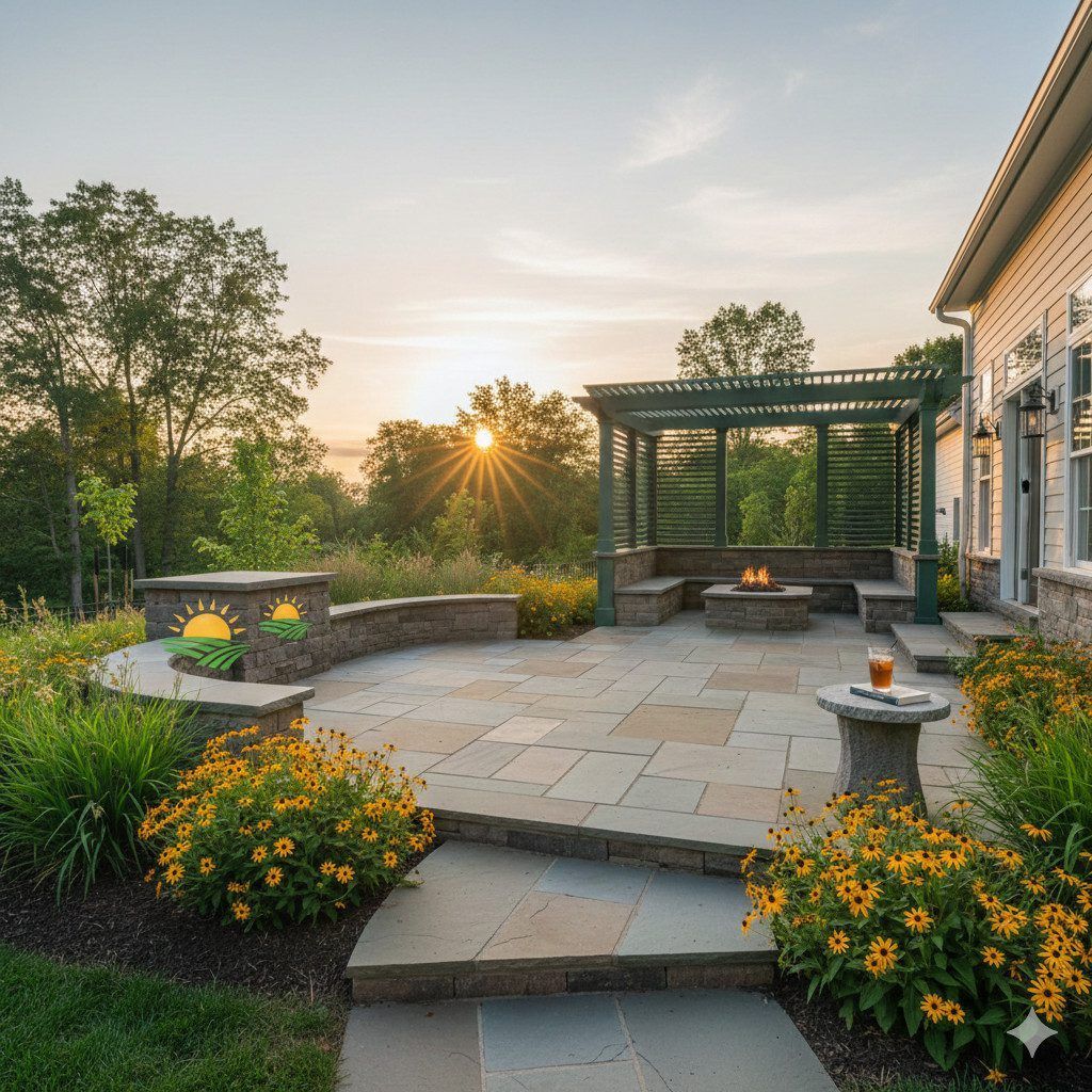 southern md patio from pavers