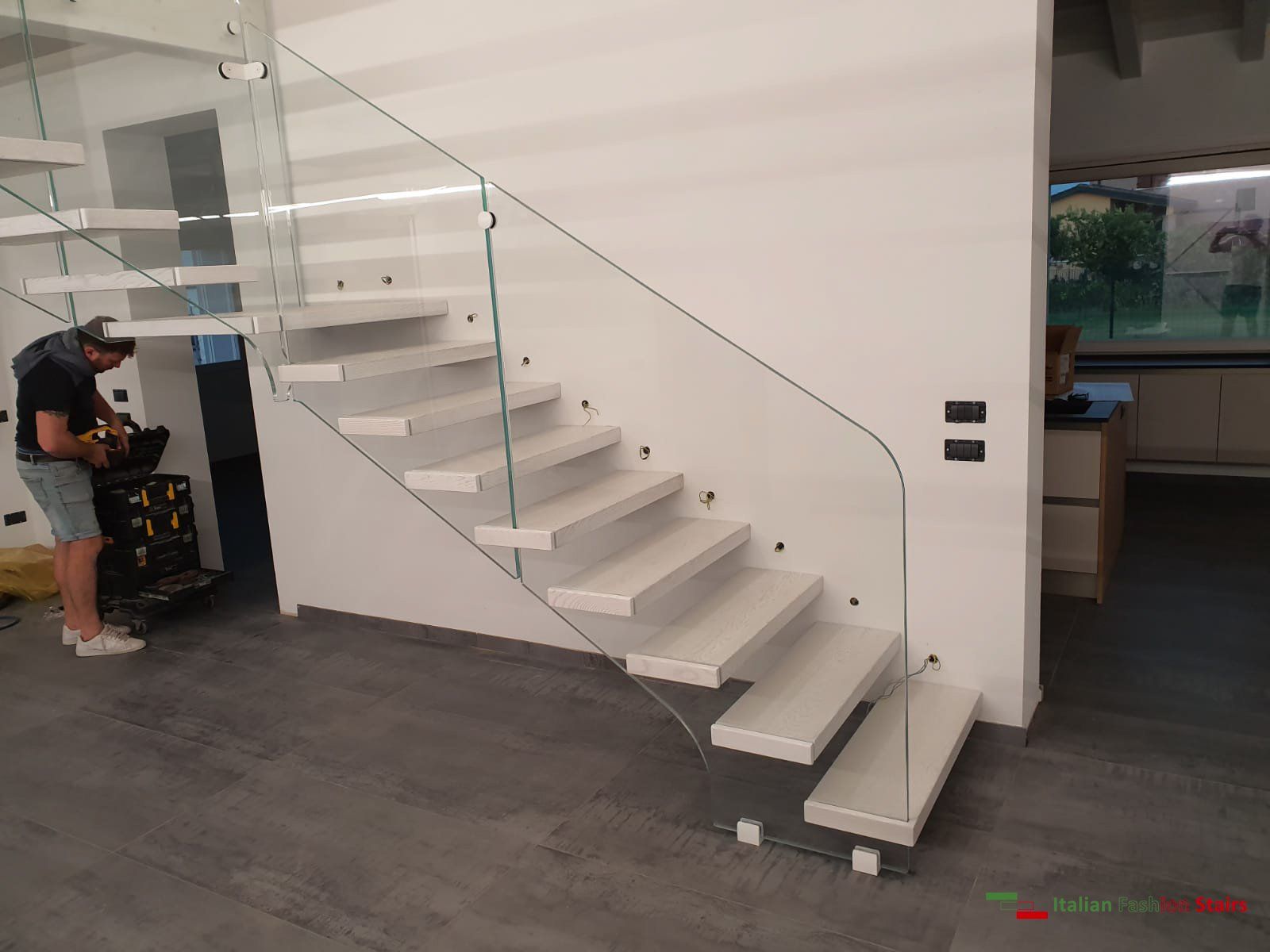 installazione scale a giorno a Genova