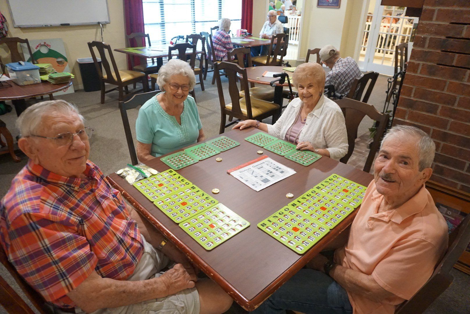 Bingo night at Innisfree Senior Living