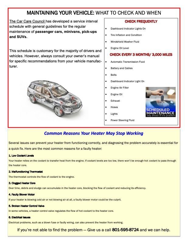 Newsletter | Mike Palmer Automotive