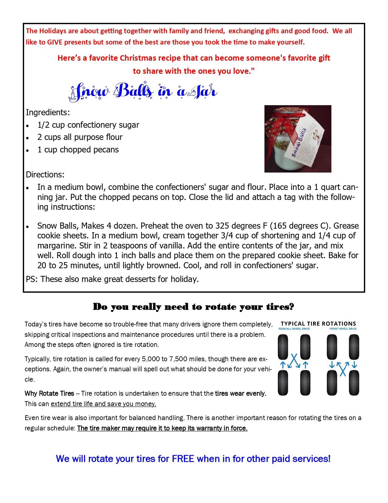 December 2025 Newsletter | Mike Palmer Automotive