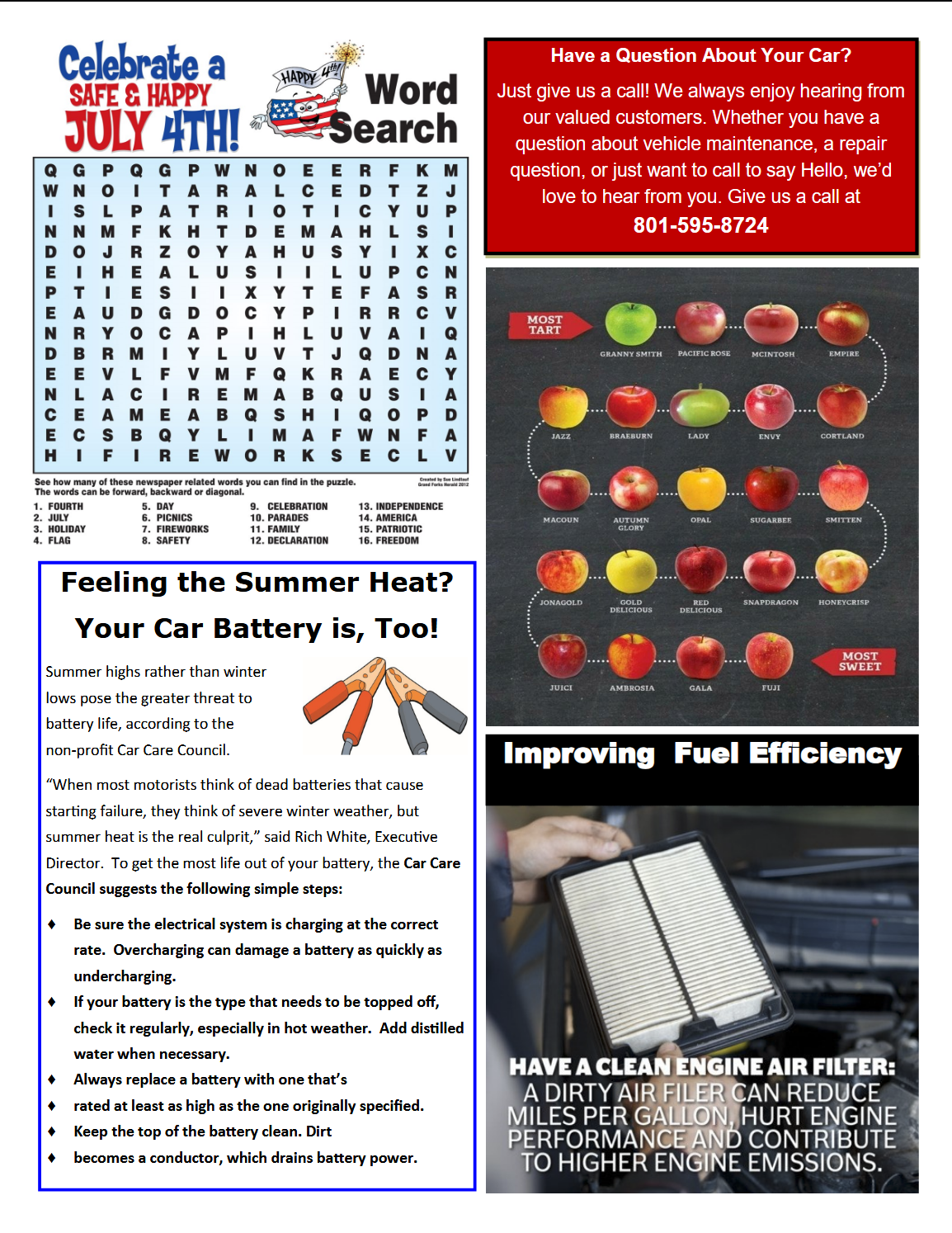 July 2025 Newsletter | Mike Palmer Automotive