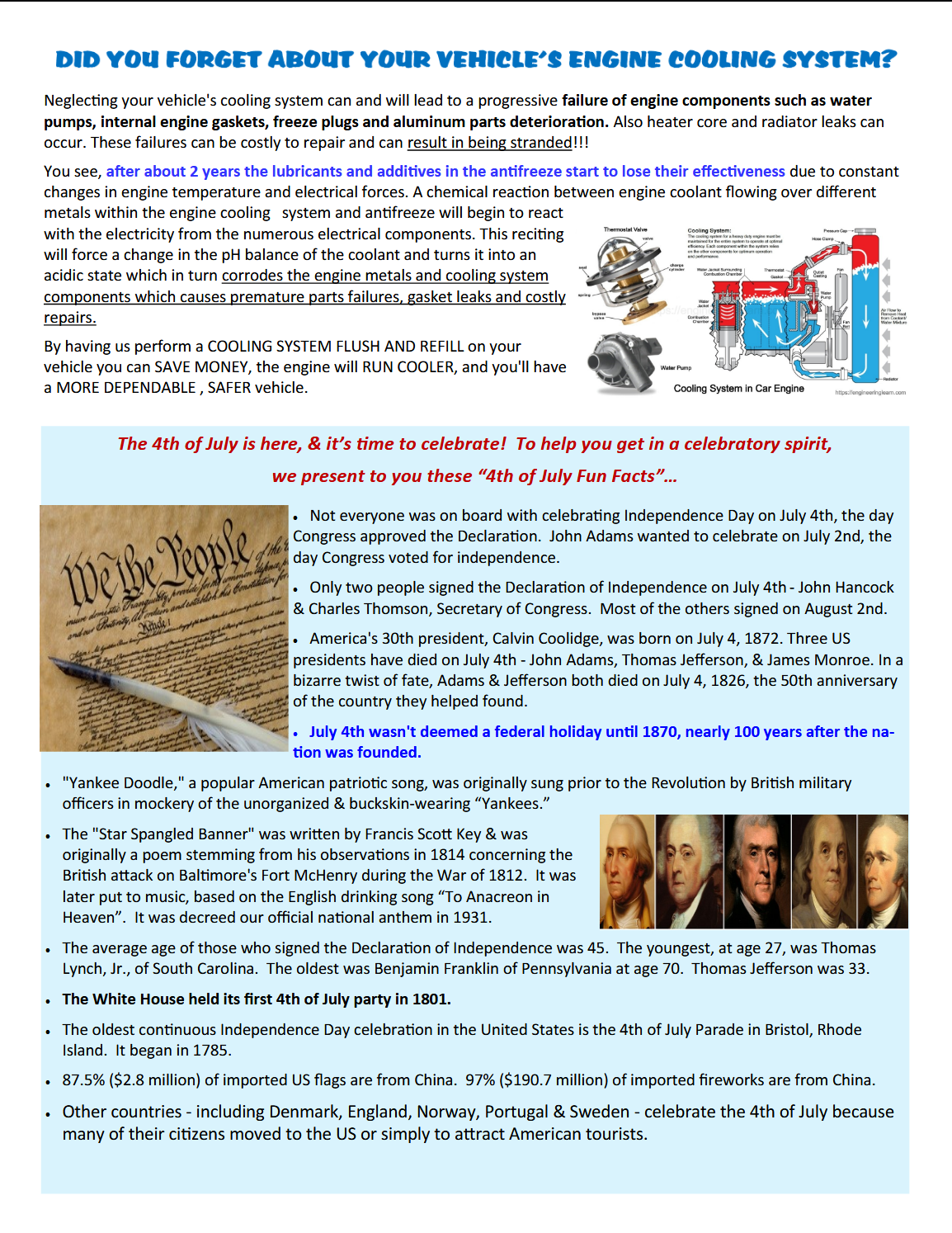 July 2025 Newsletter | Mike Palmer Automotive