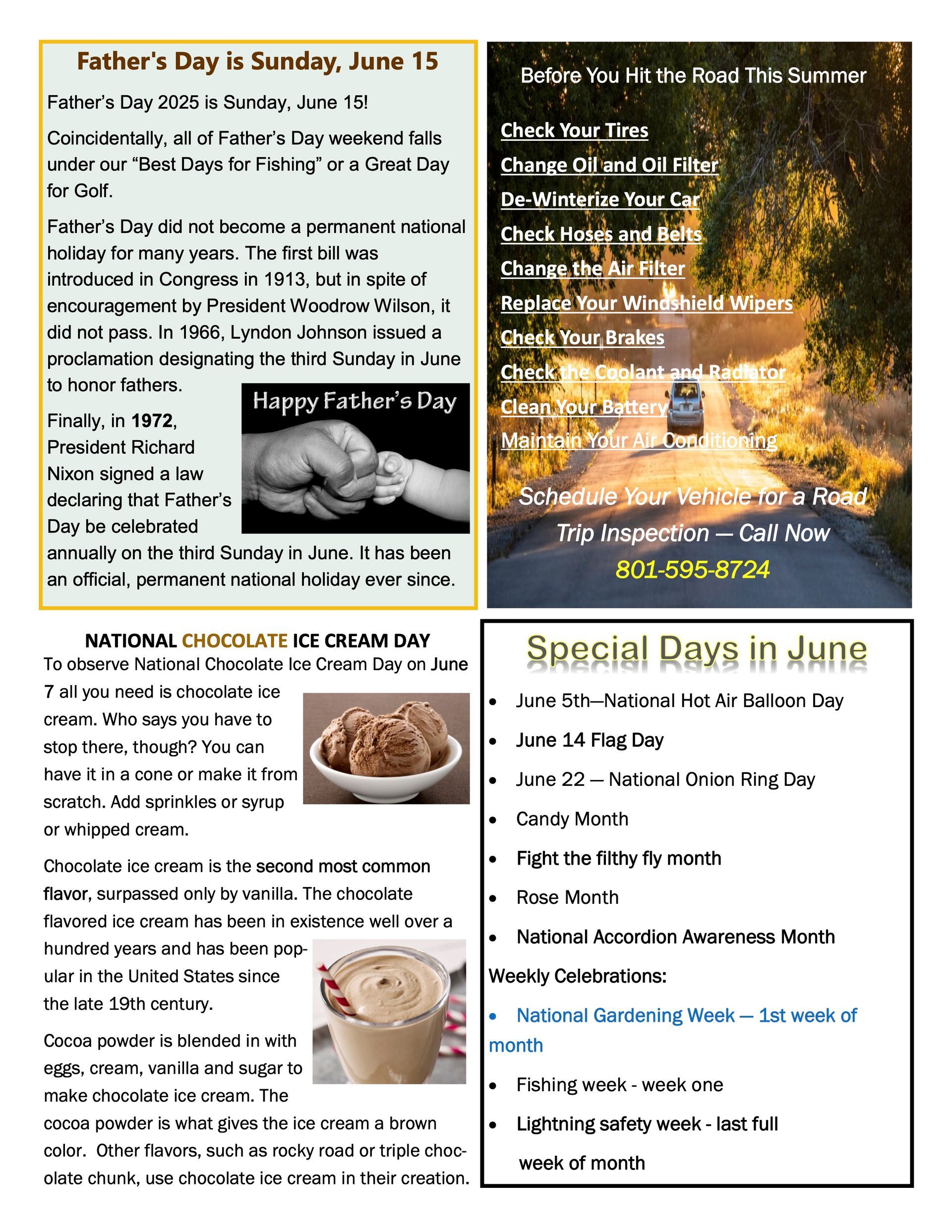 Newsletter | Mike Palmer Automotive