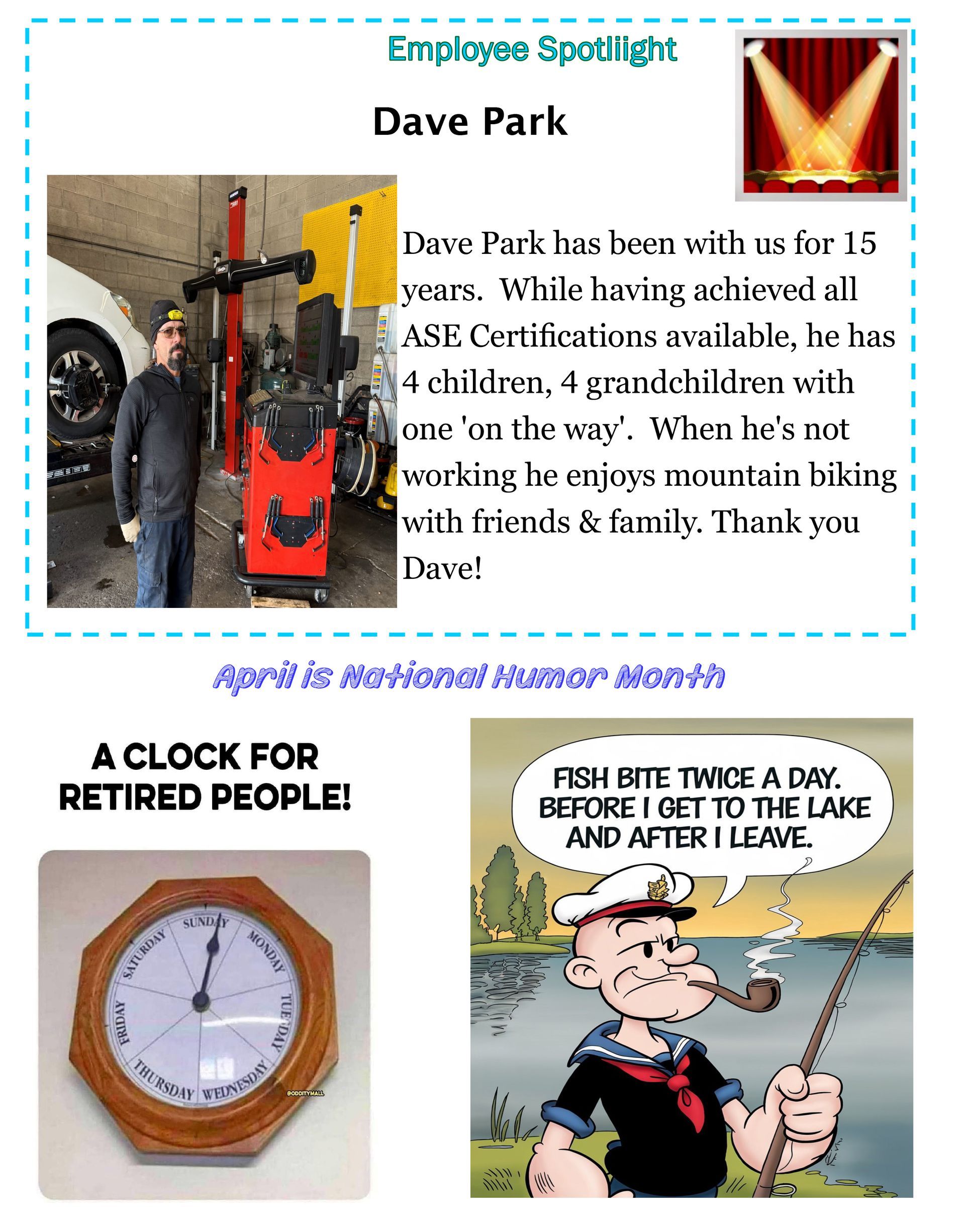 Newsletter | Mike Palmer Automotive