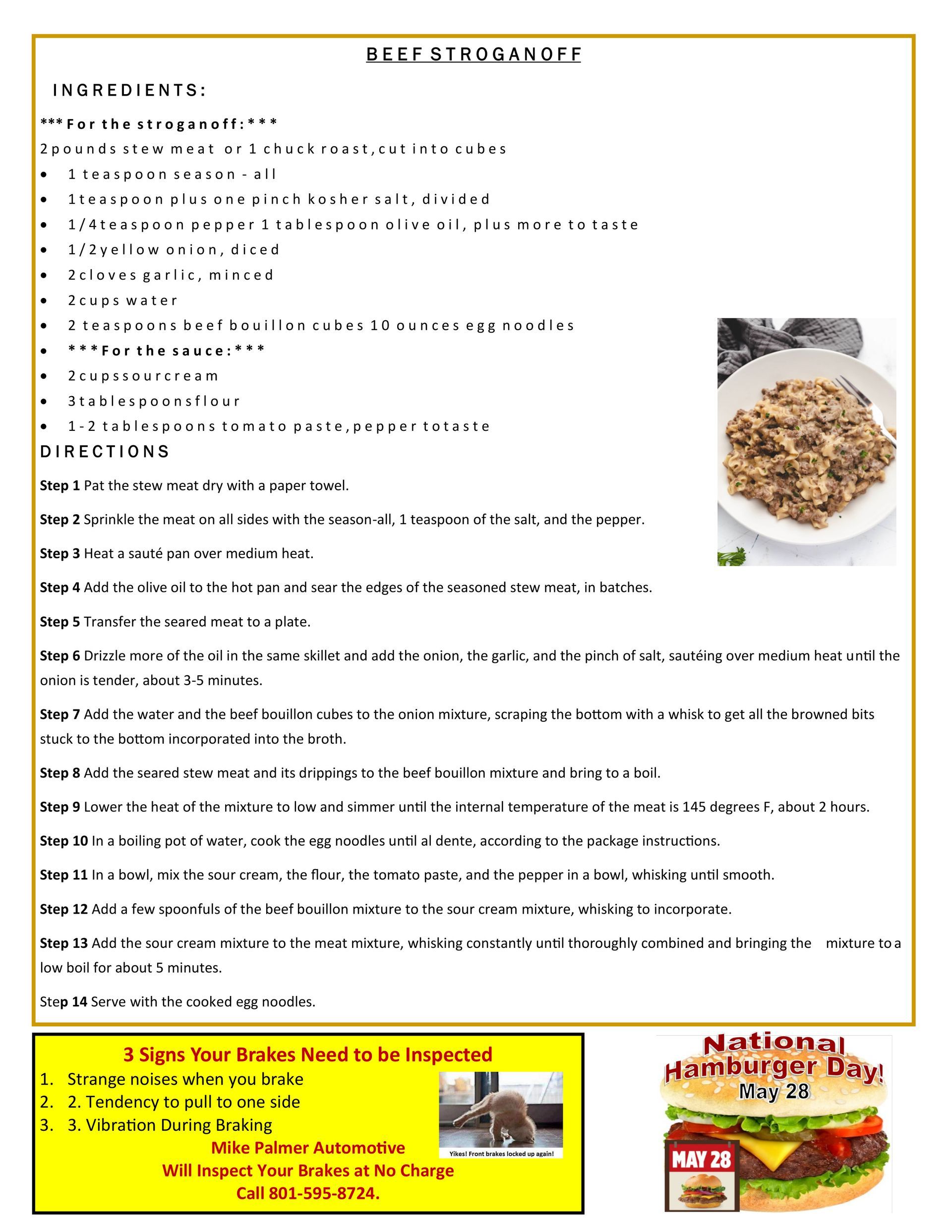 Newsletter | Mike Palmer Automotive