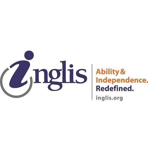 Inglis logo with purple and orange text: “Ability & Independence. Redefined.” and inglis.org