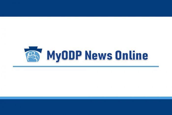 MyODP News Online Digest logo with dark blue border