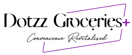 dotzz groceries plus logo |info