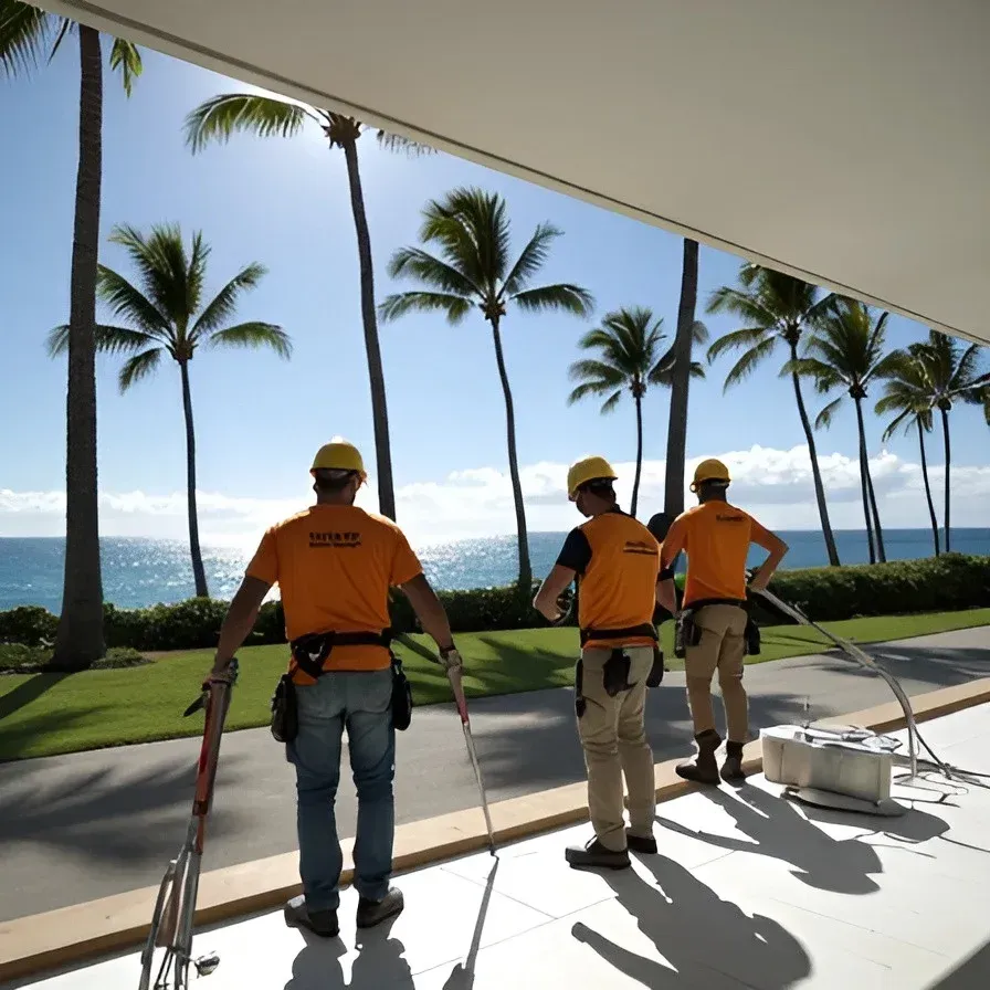Best Oahu painting crews working professionally