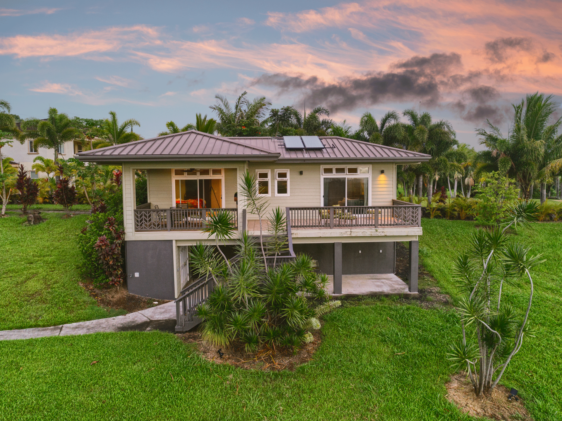 A new house Painting completed by a painter in Honolulu