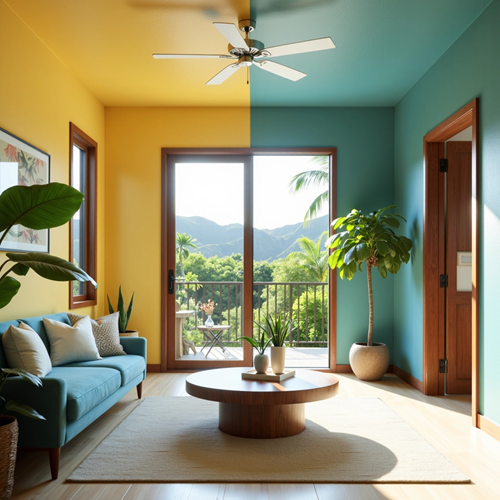 Honolulu interior paint comparison latex vs oil