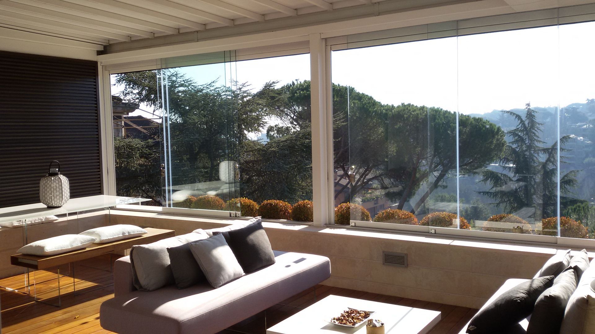 vetrate scorrevoli Supertenda Roma