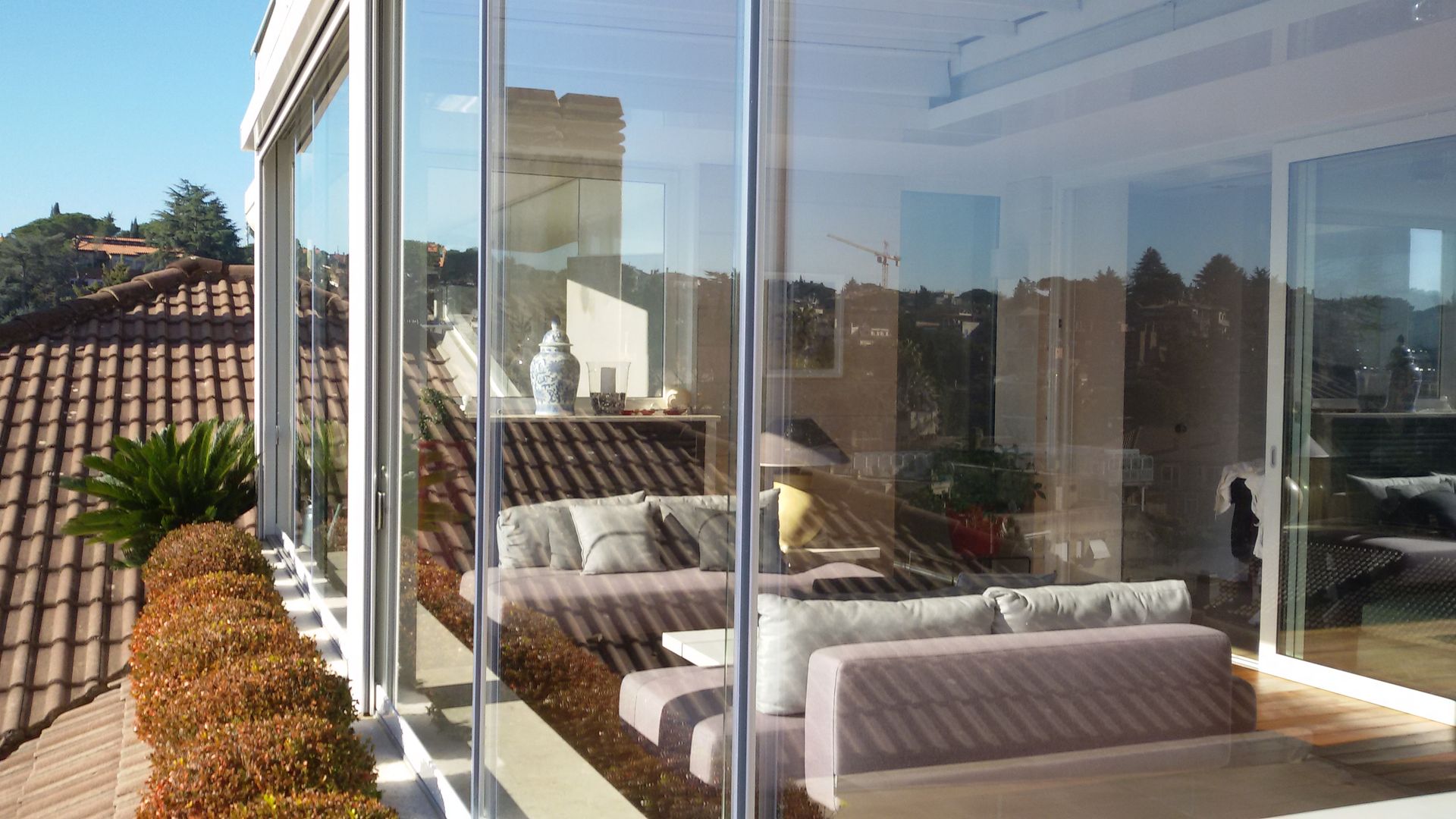 vetrate scorrevoli Supertenda Roma