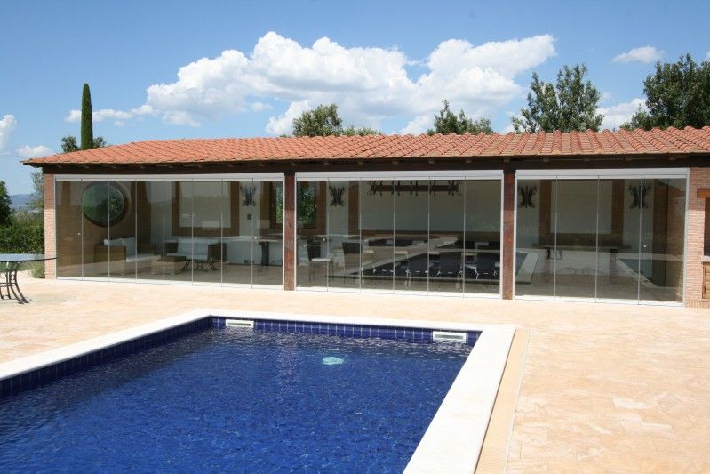 vetrate scorrevoli Supertenda Roma