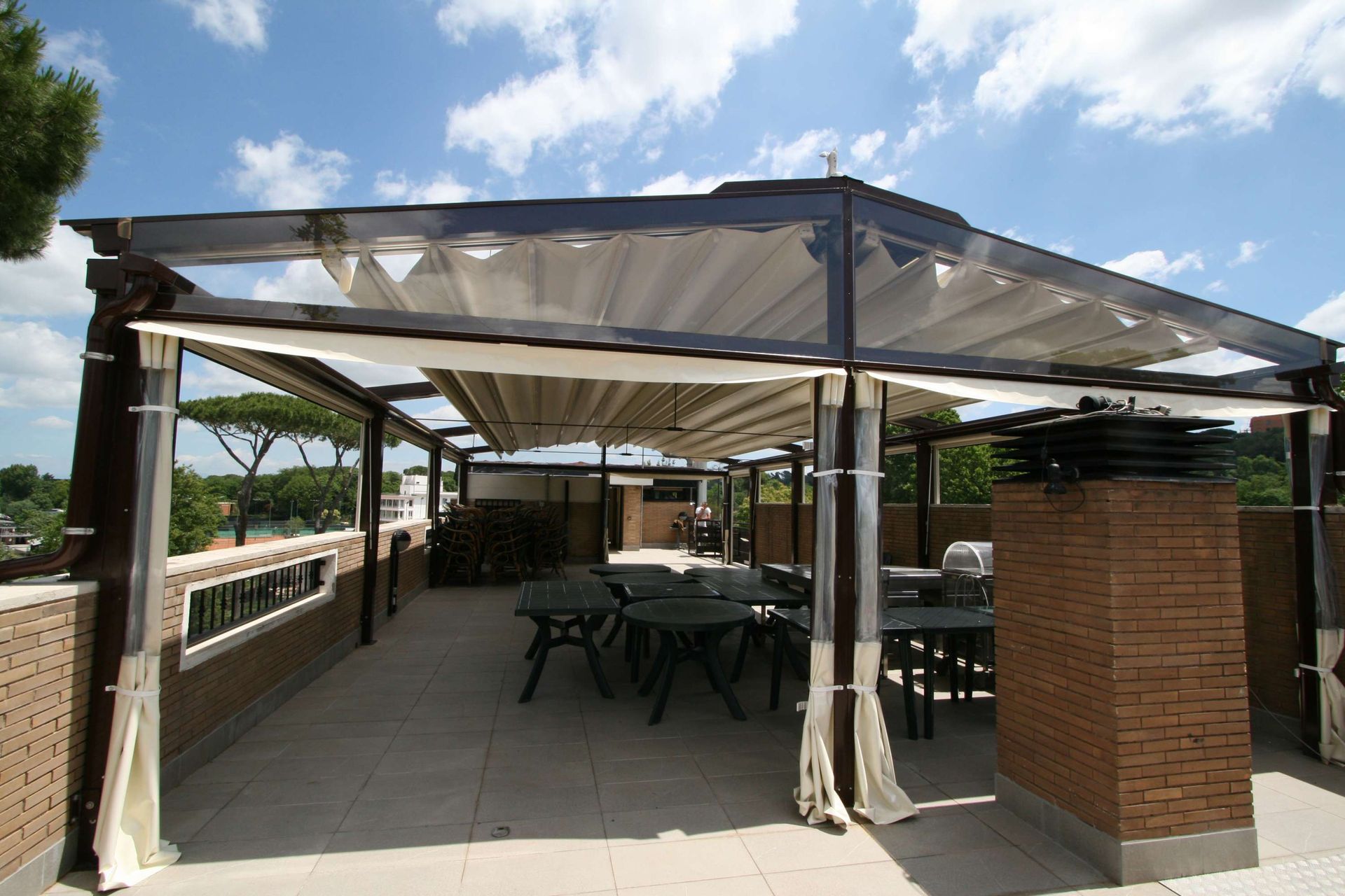 SERIE TECNIC ALLUMINIO Supertenda Roma