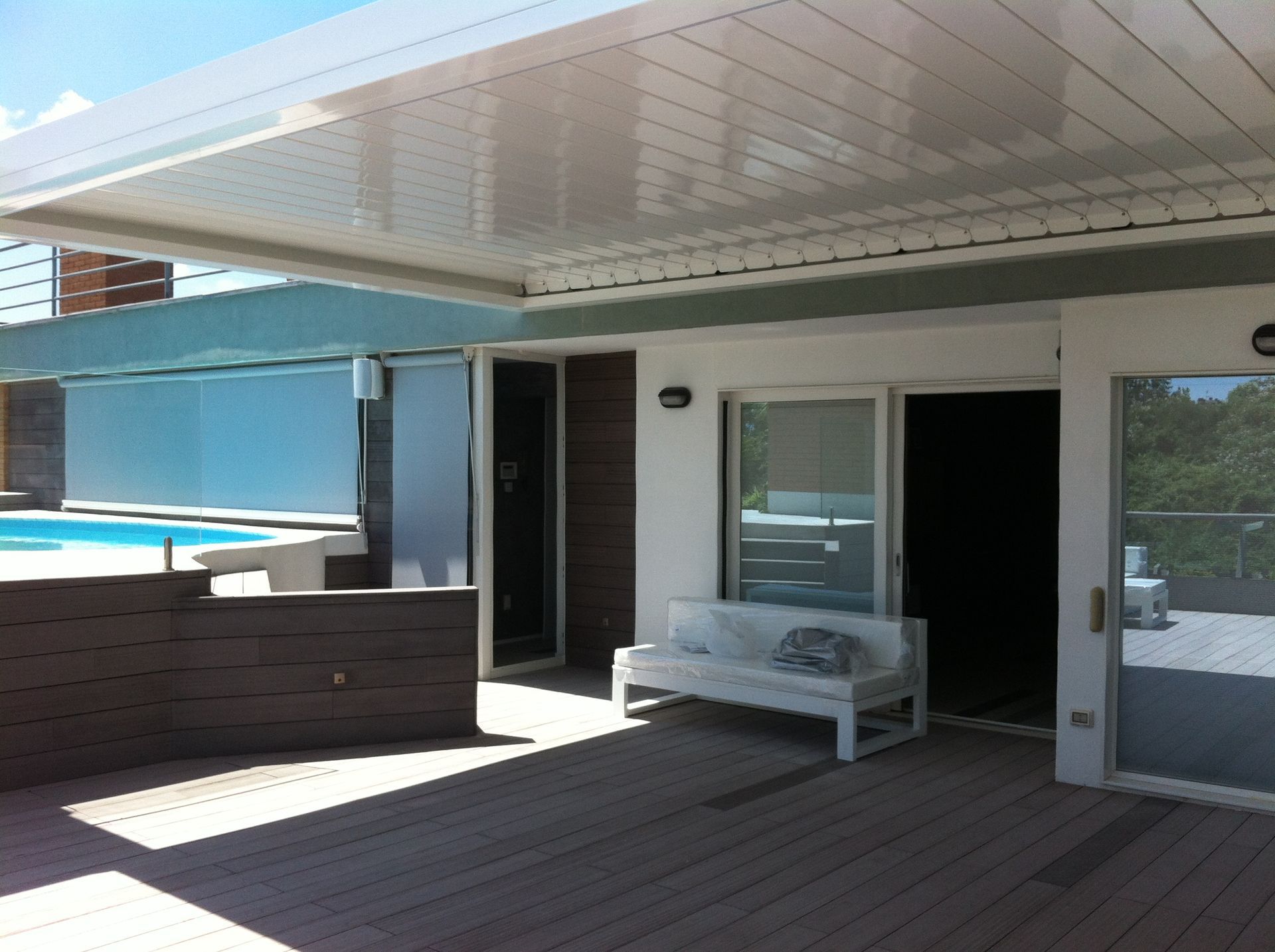 pergole bioclimatiche Supertenda Roma