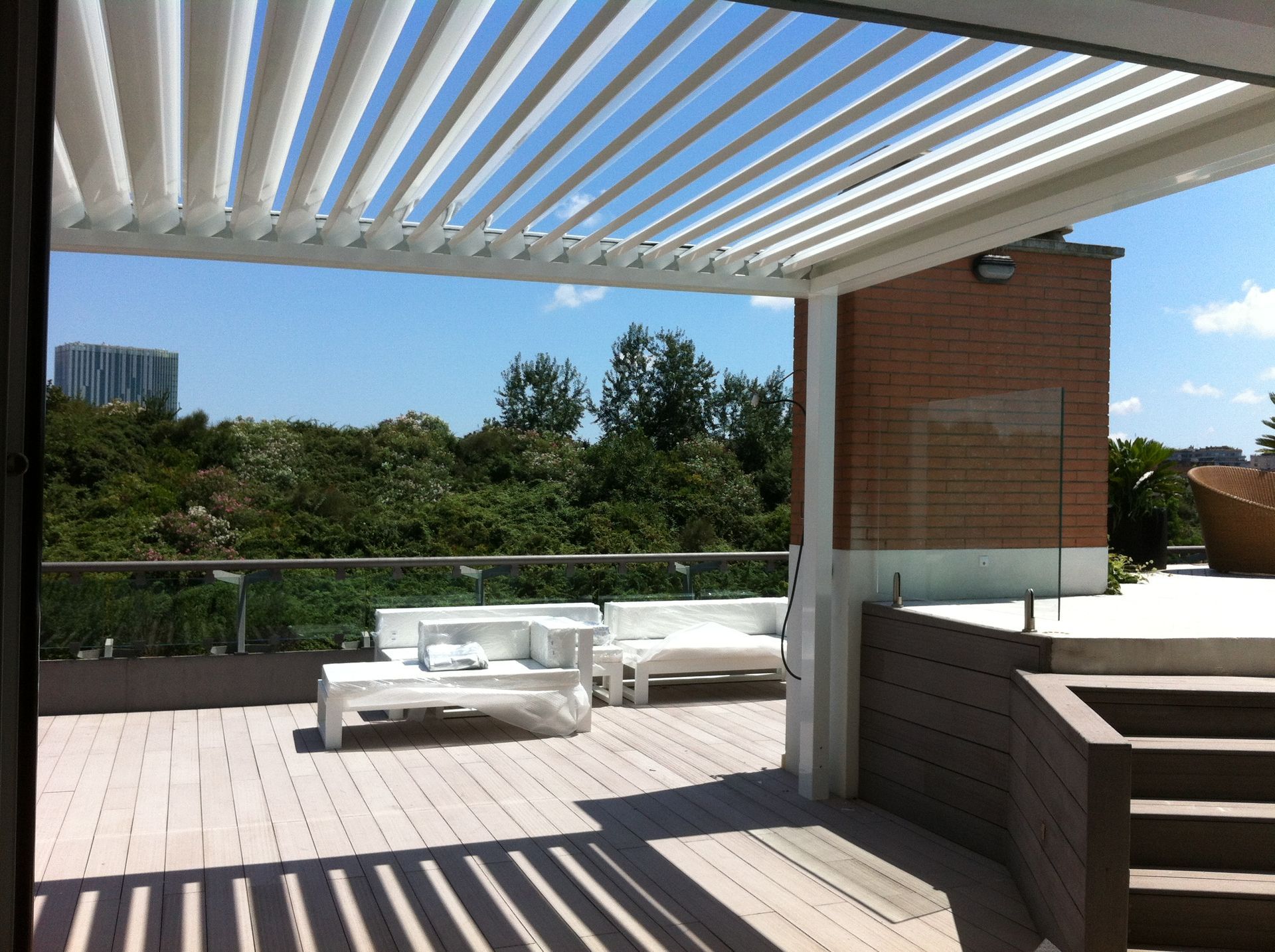 pergole bioclimatiche Supertenda Roma