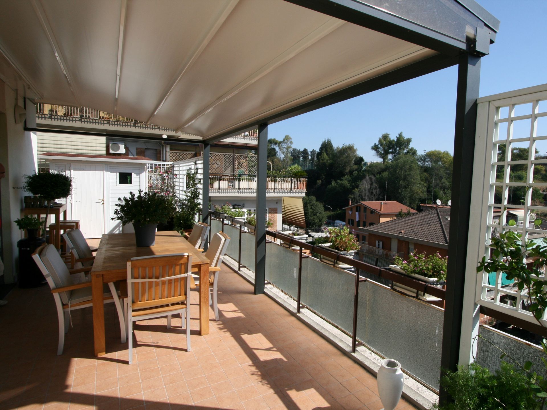 SERIE TECNIC ALLUMINIO Supertenda Roma