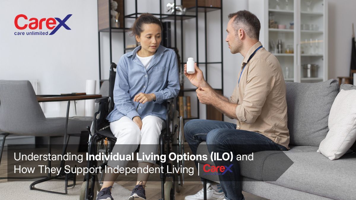 NDIS participant receiving support through Individual Living Options in Australia