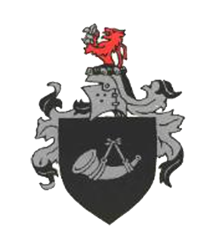 A coat of arms with a horse on top of a shield.