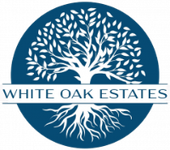 White Oak Estates logo.