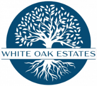 White Oak Estates logo.