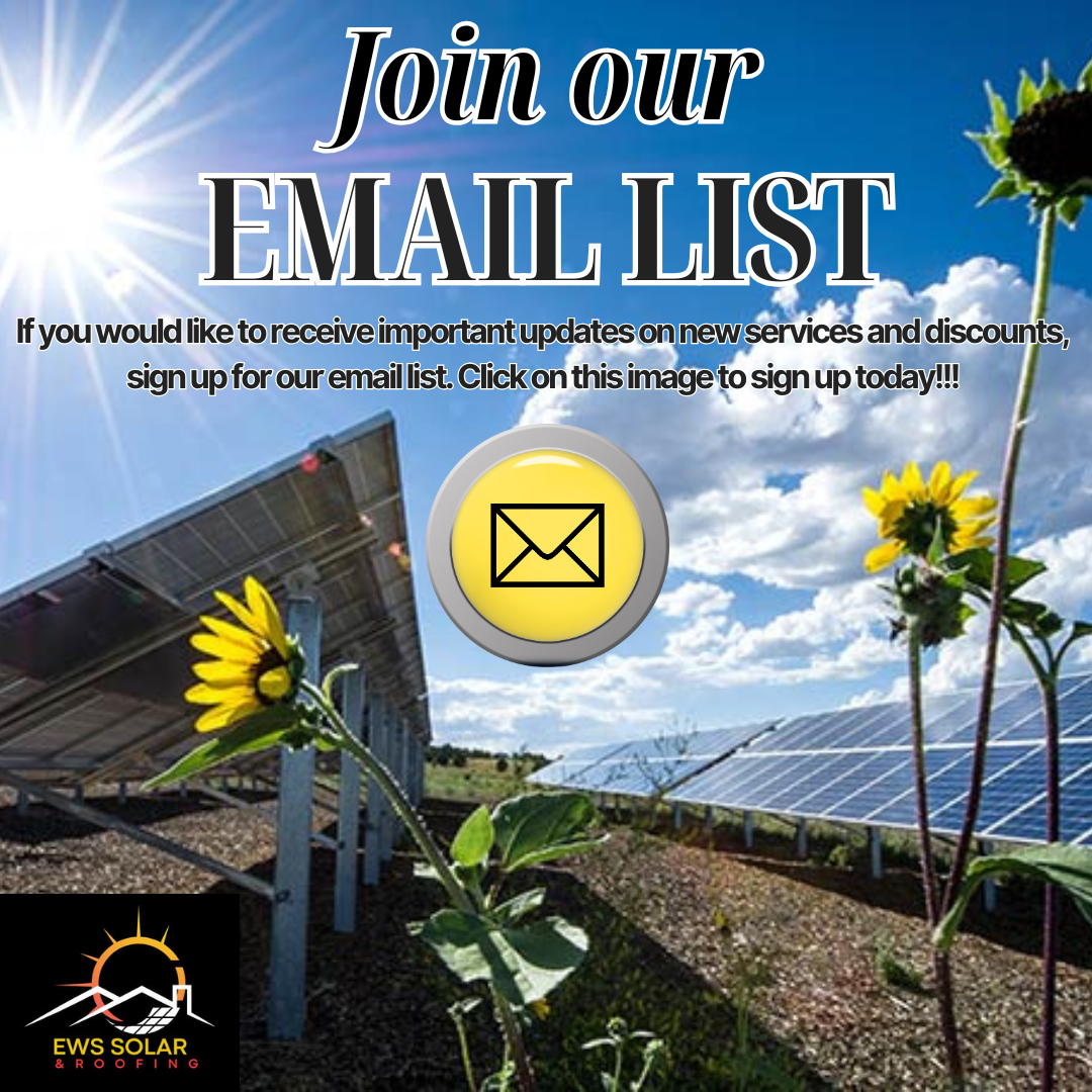 A sign that says join our email list on it