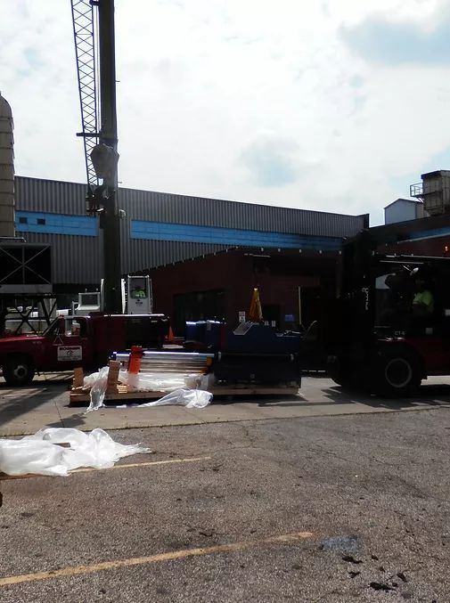 A Forklift is Parked in Front of a Large Building | Wooster, OH | Bogner Construction Company