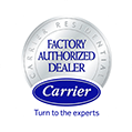 Carrier Factory Authorized Dealer logo