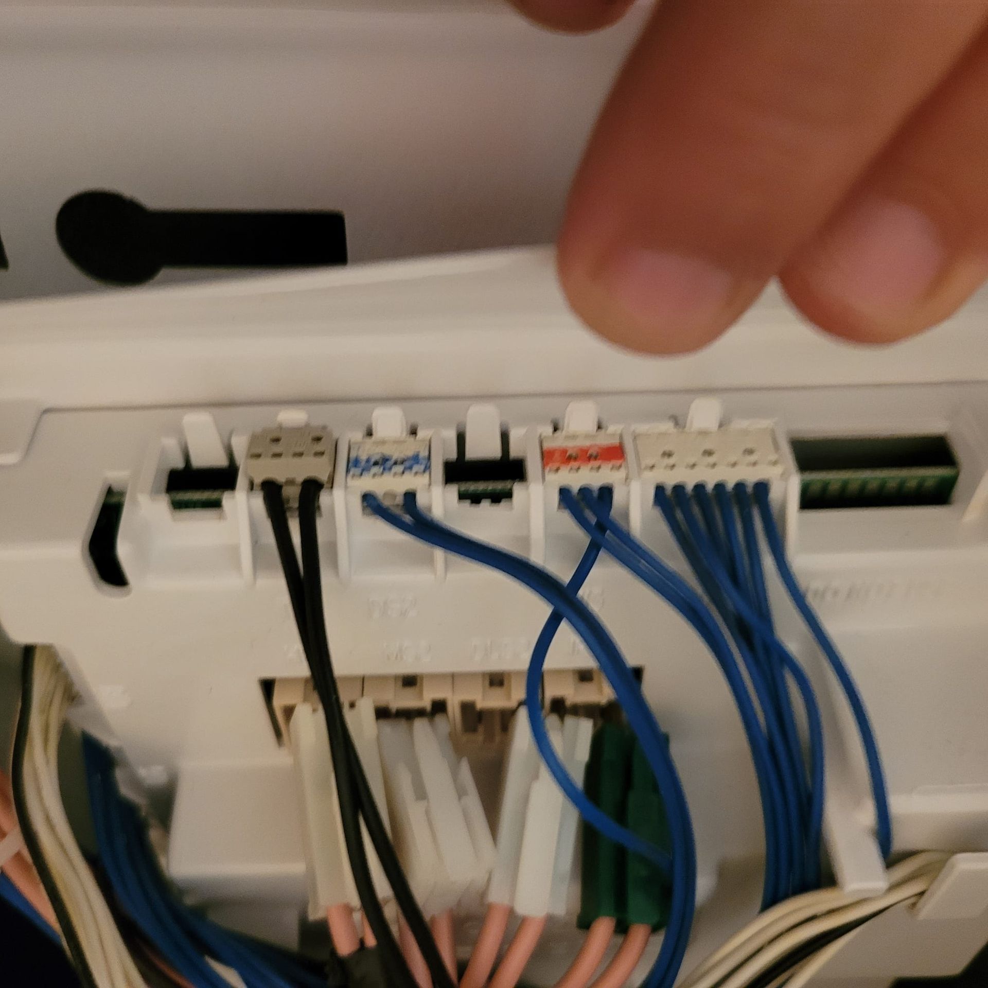 Appliance electric wiring