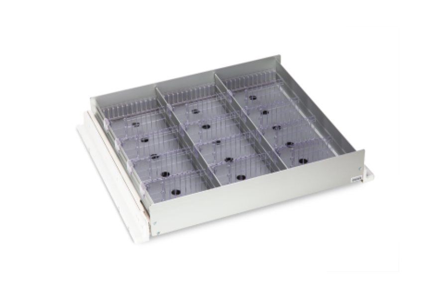 Skuffesystem for fryser