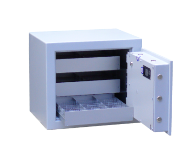 Skuffesystem for safer