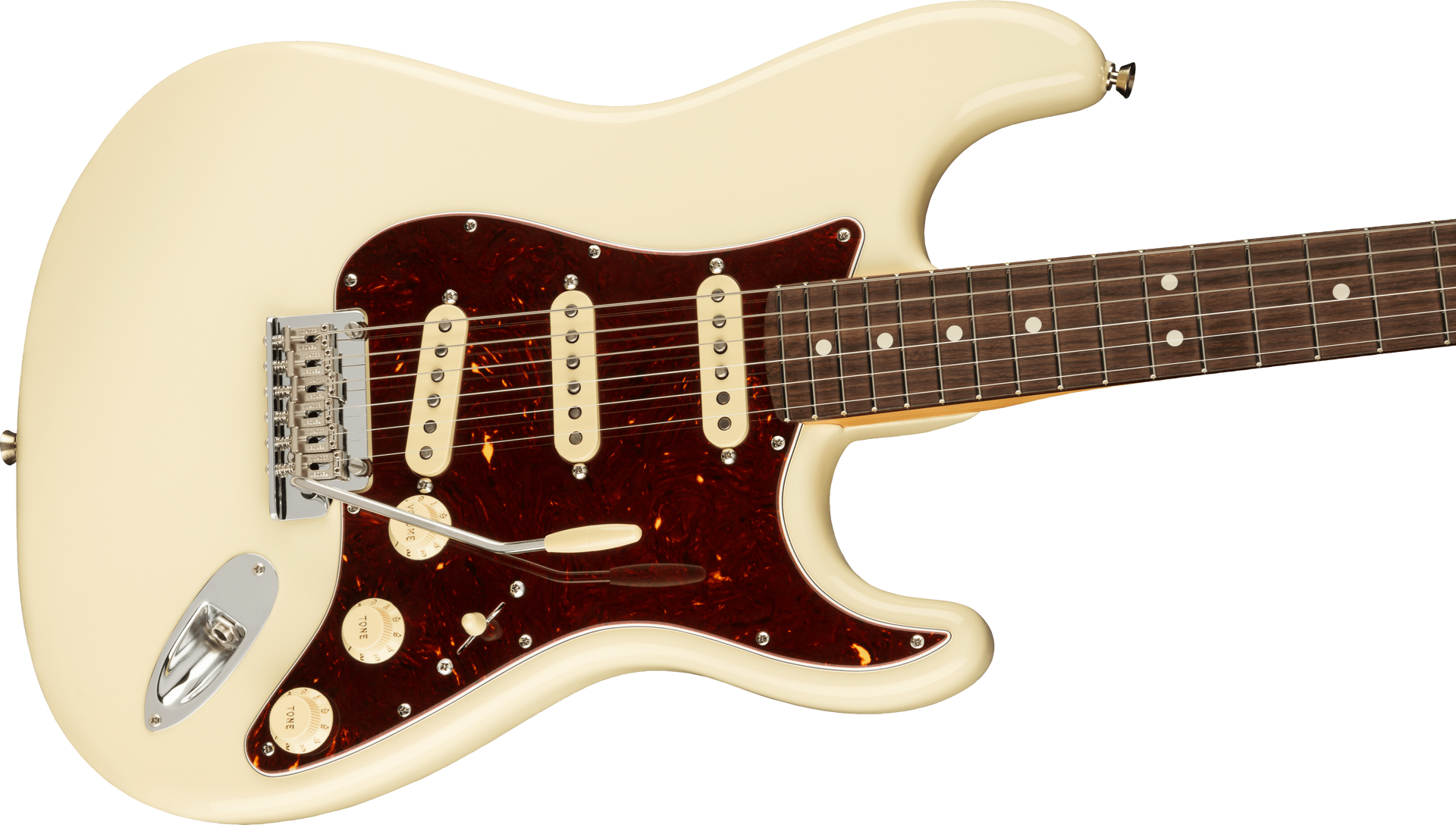 Fender American Professional II Stratocaster®, Rosewood Fingerboard, Olympic White
