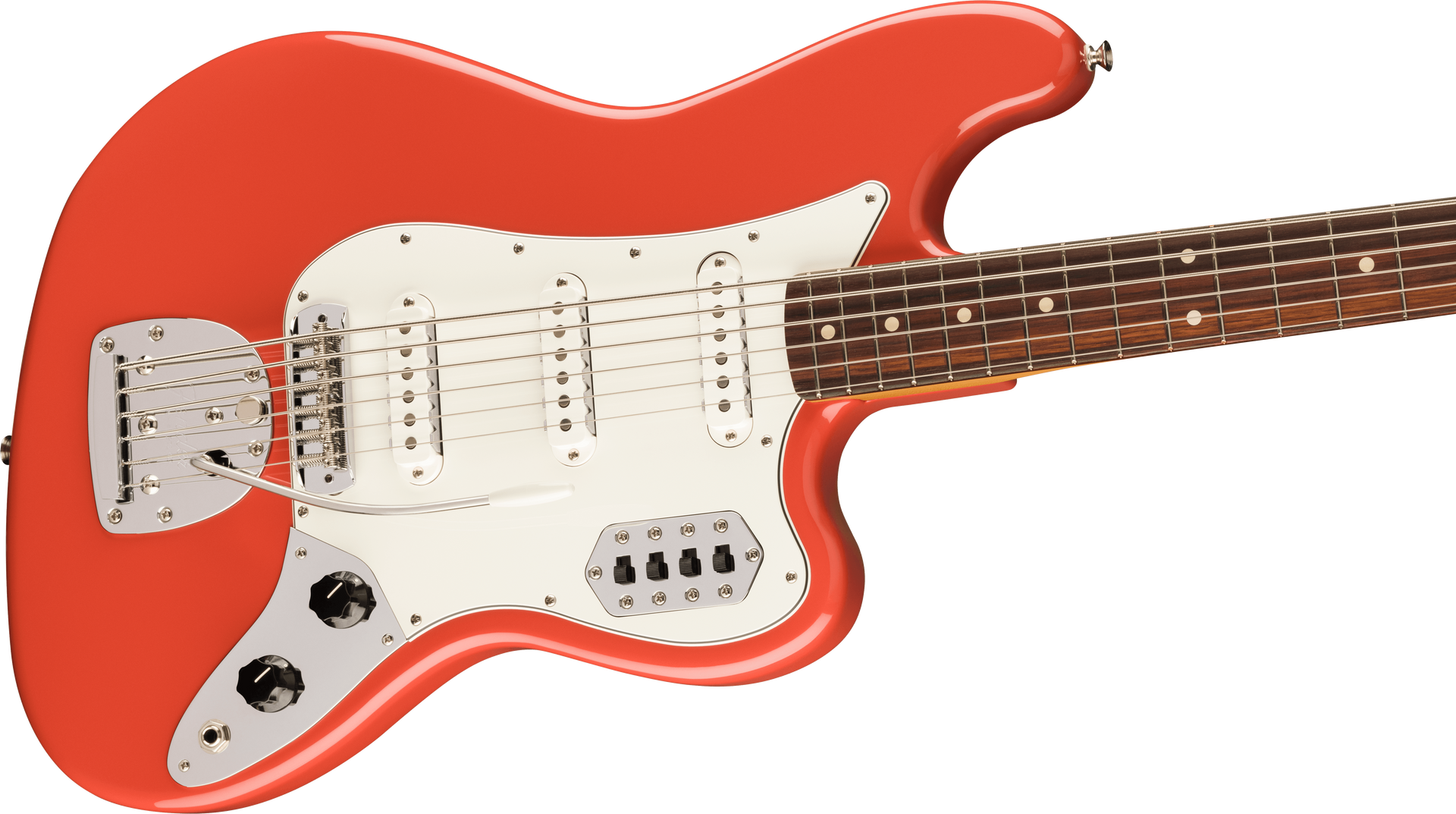 Fender Vintera® II '60s Bass VI Fiesta Red