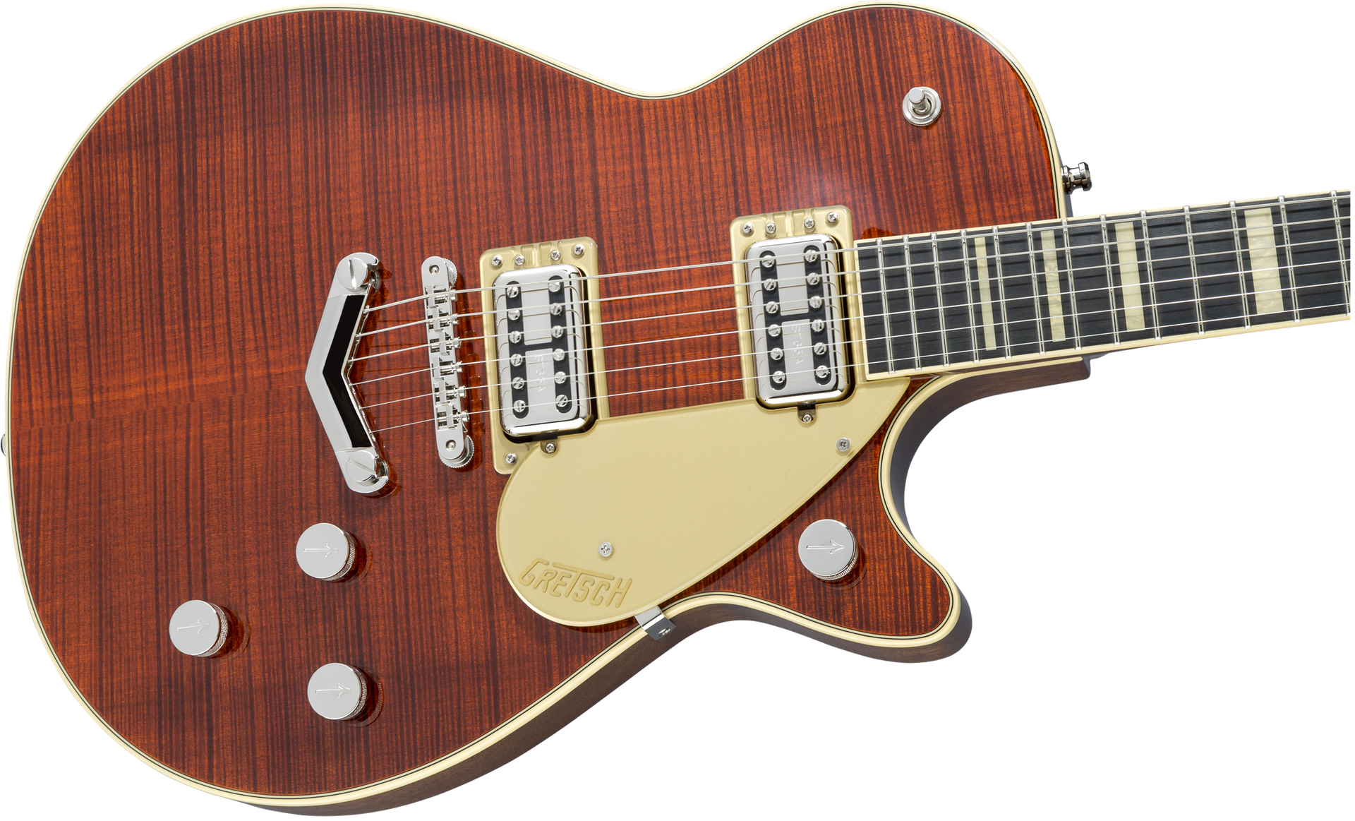Gretsch G6228FM Players Edition Jet™ BT with V-Stoptail and Flame Maple