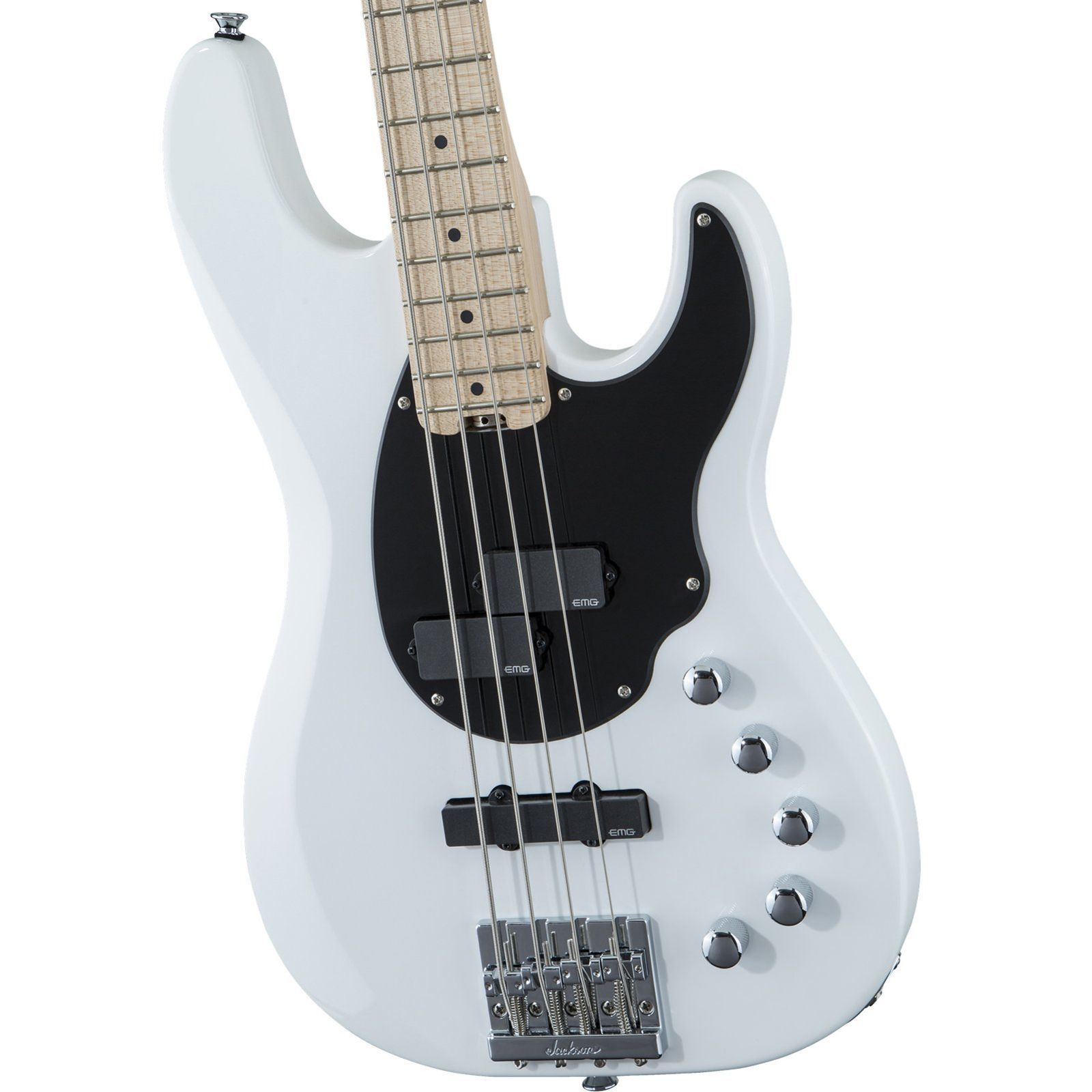 Jackson X Series David Ellefson Concert Bass CBXM IV Snow White