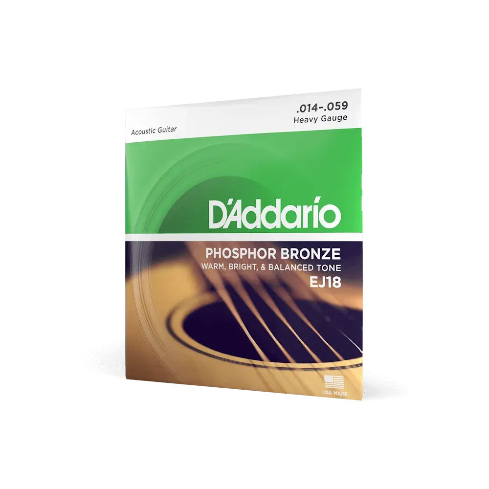 D'Addario .014-.059 Phospher Bronze EJ18