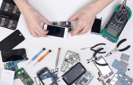 smart gadgets being repaired